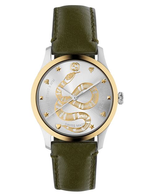 gucci g-timeless watch green